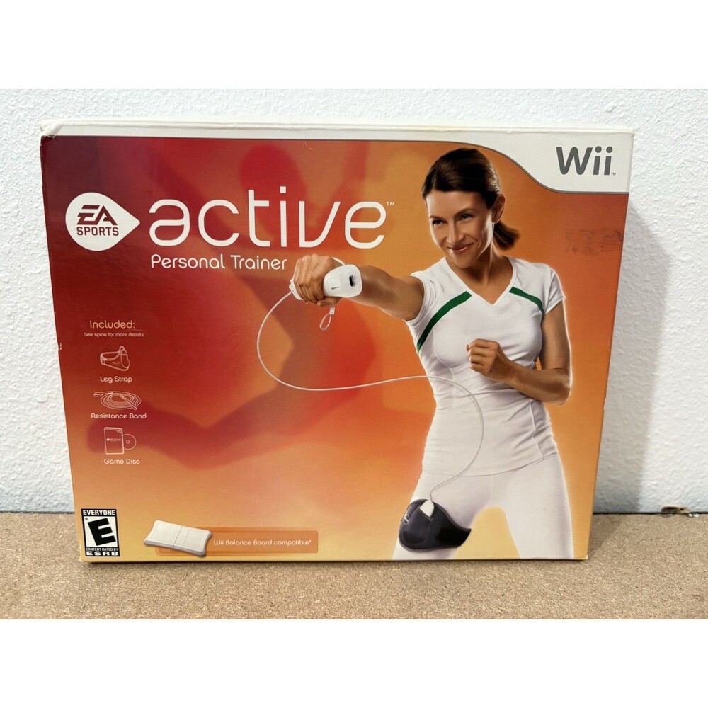 EA Sports Active Personal Trainer Wii Boxed Accessories Set - NO GAME